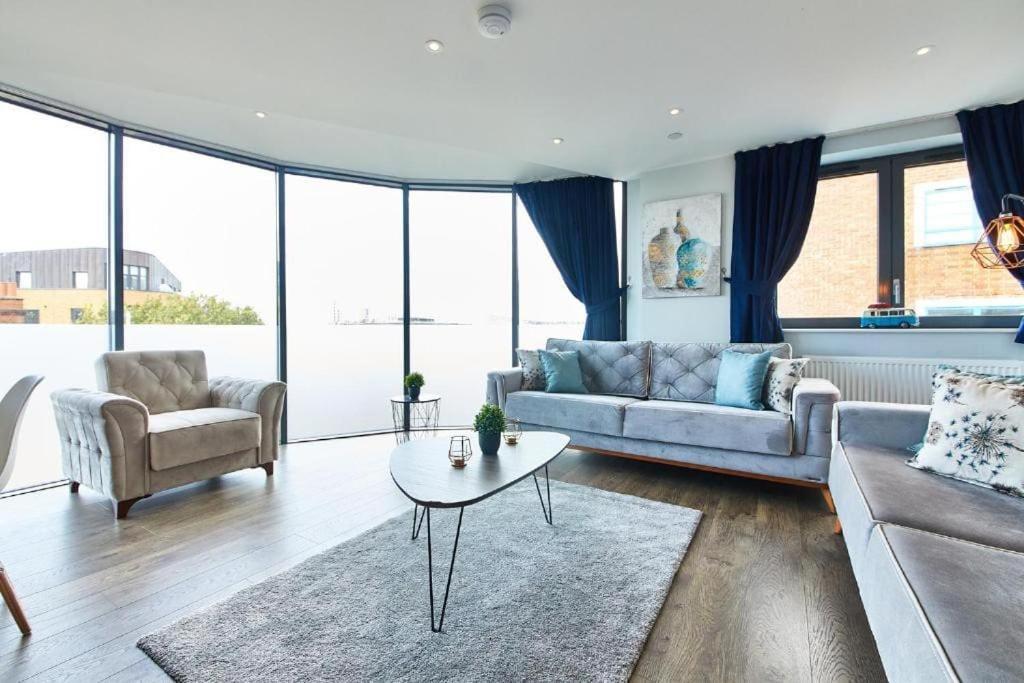Greenwich Flat: O2, Cutty Sark, Maritime Museum, Thames Path Apartment ลอนดอน ภายนอก รูปภาพ